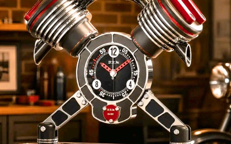 Cette horloge de bureau coûte plus cher qu&rsquo;une Royal Enfield Bullet neuve