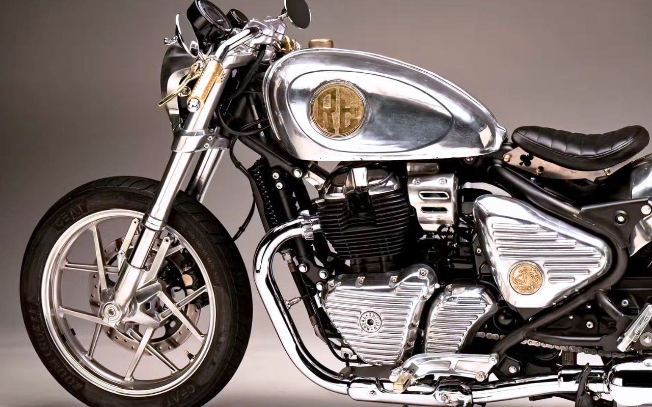 Cette Royal Enfield a été construite par des jeunes qui purgent une peine