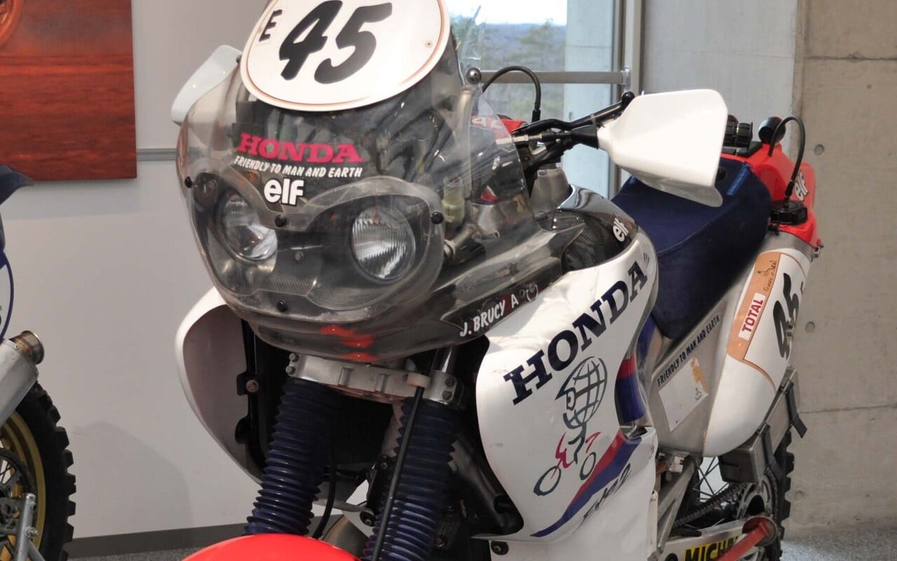 Le moteur de cette Honda s'allumait sans étincelle, il a fini cinquième du Dakar