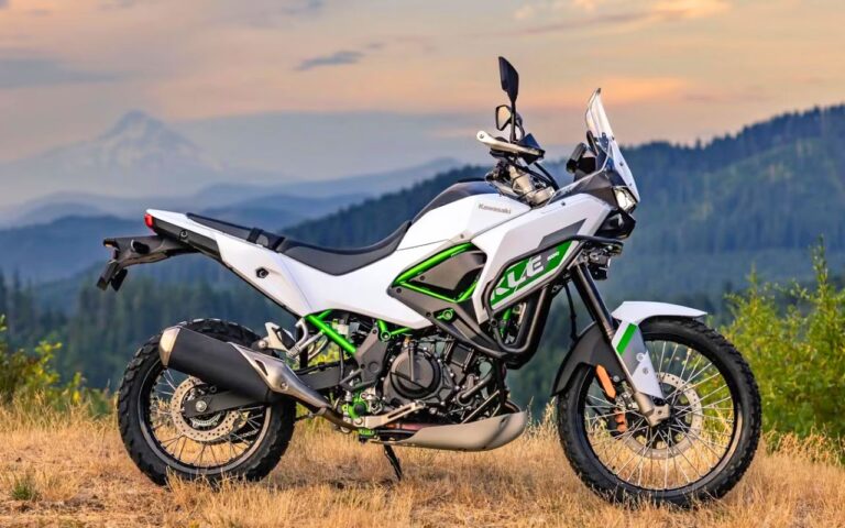Kawasaki annonce des suspensions plus longues que la hauteur de sa moto