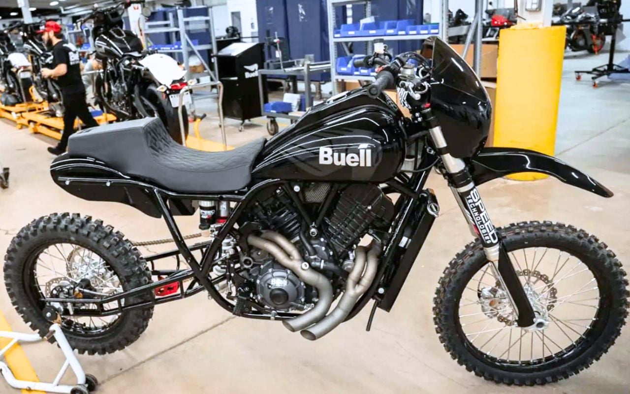 Buell dévoile une machine conçue pour grimper des pentes que personne n'imagine franchissables