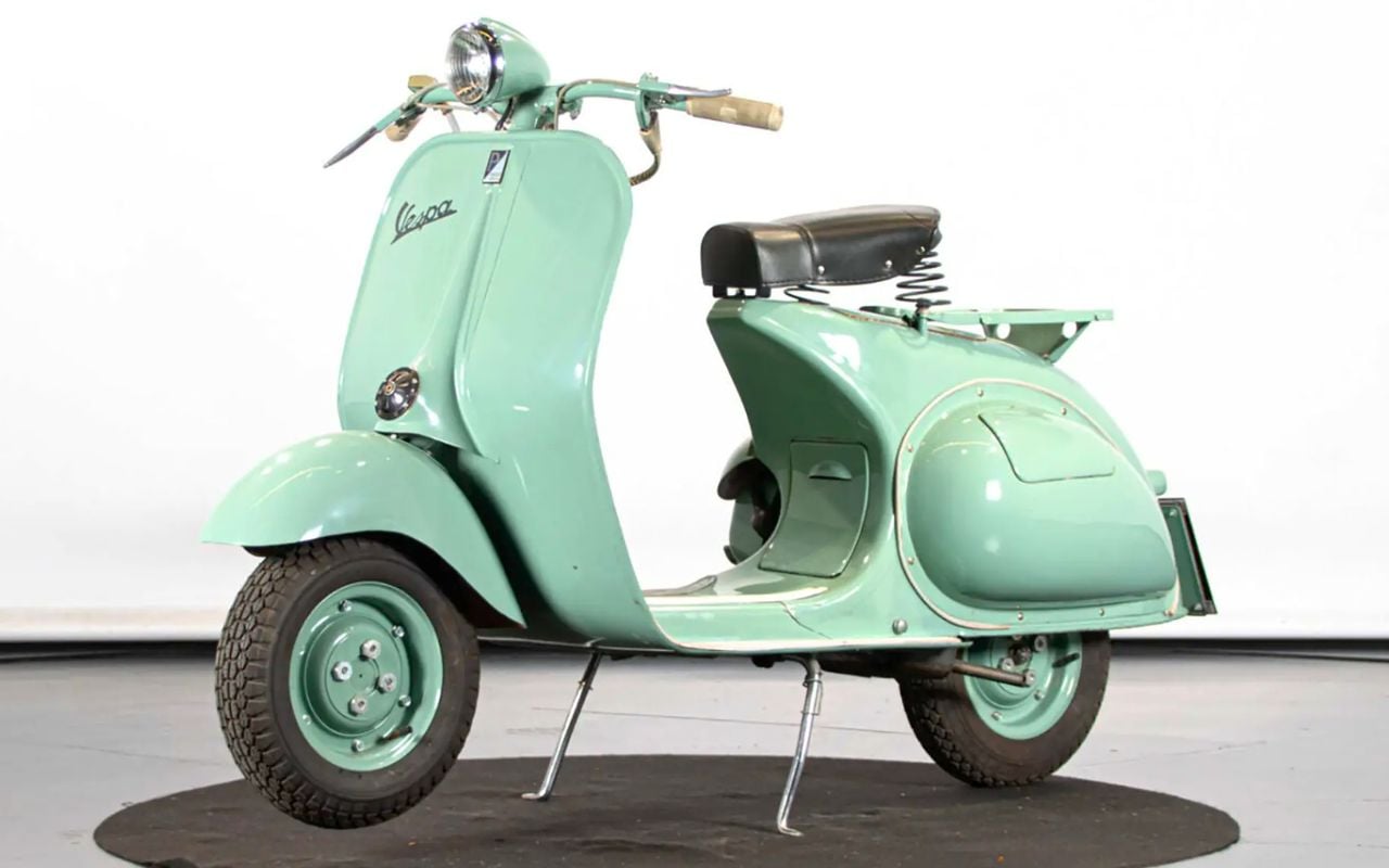 Cette Vespa était si dépouillée que personne n'en voulait, elle vaut aujourd'hui une fortune
