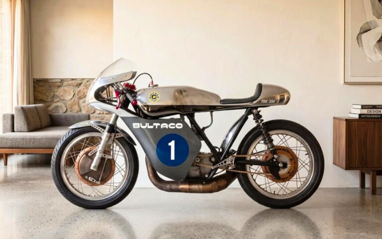 Personne ne construit plus ça, Bultaco vient de le faire