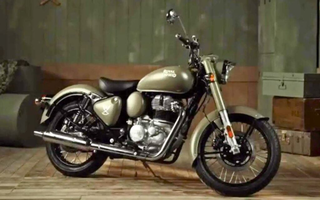 La moto la plus vendue de Royal Enfield porte une inscription que personne ne sait lire